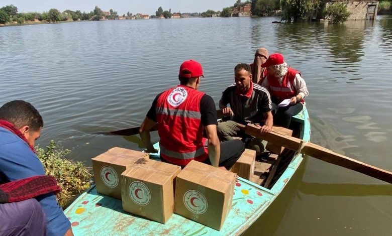 التضامن الاجتماعي والهلال الأحمر يرفعان درجة الاستعداد القصوى لمواجهة آثار فيضان النيل
