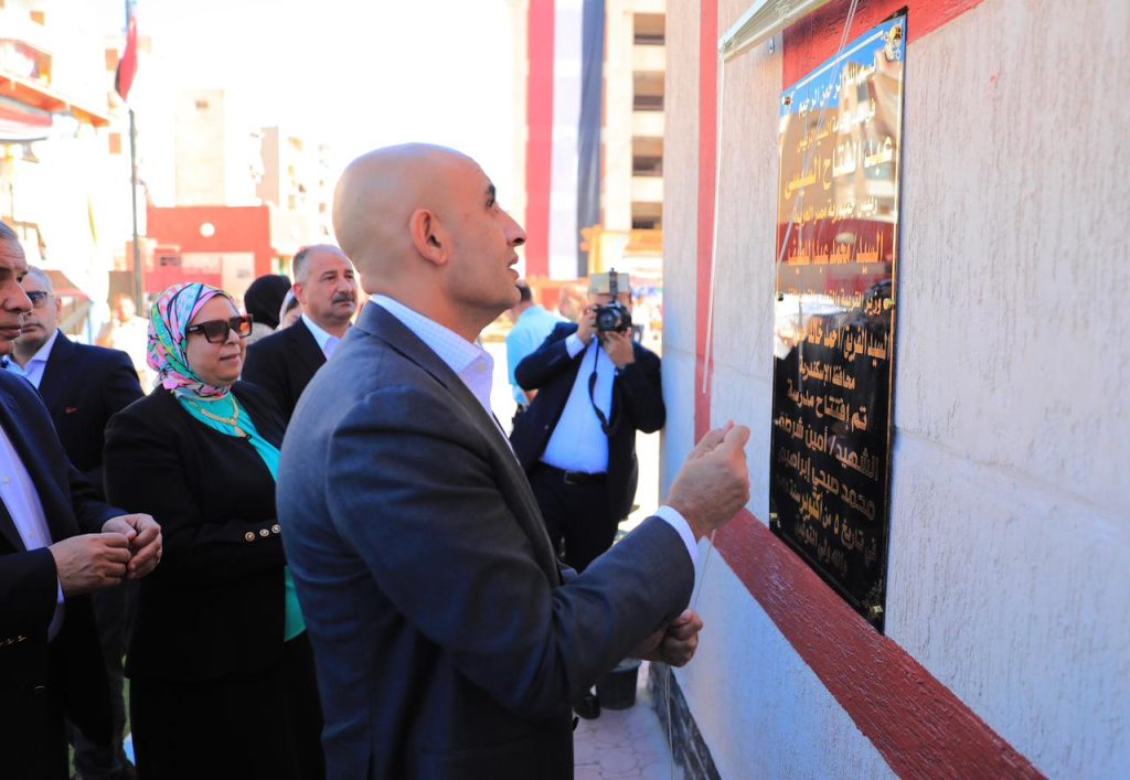 وزير التعليم ومحافظ الاسكندرية يفتتحان مدرسة "الشهيد محمد صبحي" بالأسكندرية 