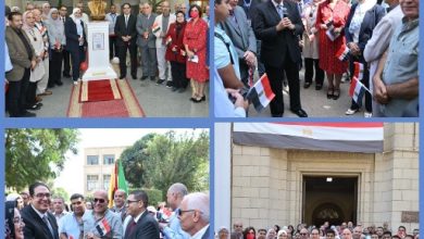 صورة جامعة القاهرة تحتفل بالذكرى 52 لانتصارات أكتوبر