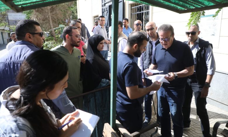 وزير الصحة يتفقد مستشفى جراحات اليوم الواحد بالمرج