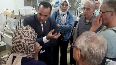 صورة “إمبابي”يقود جولة مفاجئة لمستشفى دار الولادة