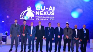 صورة جلسة رفيعة المستوى بجامعة القاهرة تناقش بناء منظومة فعالة للابتكار والذكاء الاصطناعي