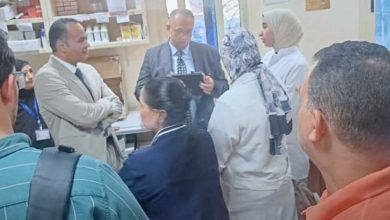 صورة متابعة التحول الرقمى داخل “مستشفى مبرة المعادي”