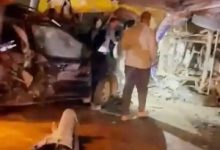 صورة مصرع شخصين وإصابة العشرات في حادث  طريق (القاهرة – السويس)