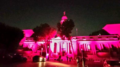 صورة قبة قصر العيني تتوشح بالوردي… تضامنا مع مرضى سرطان الثدي