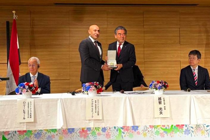 زيارة وزير التربية والتعليم والتعليم الفني لليابان