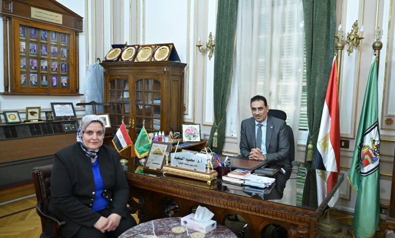 الدكتورة محمود السعيد نائب رئيس جامعة القاهرة للدراسات العليا والبحوث فى حوار خاص مع الكاتبة الصحفية سماح سعيد