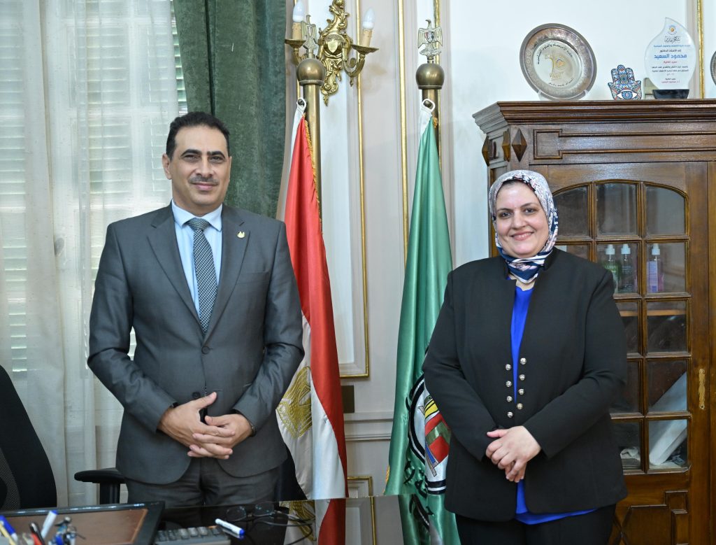 الدكتورة محمود السعيد نائب رئيس جامعة القاهرة للدراسات العليا والبحوث فى حوار خاص مع الكاتبة الصحفية سماح سعيد