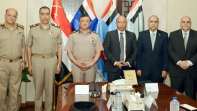 صورة تعاون بين “قصر العيني” وإدارة الخدمات الطبية بالقوات المسلحة