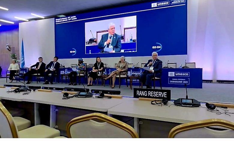 وزير التعليم العالي يشارك الدورة الـ(43) للمؤتمر العام لمنظمة الأمم المتحدة للتربية والعلم والثقافة (اليونسكو)