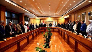 صورة مجلس جامعة حلوان يشيد بمتحف مصر الكبير و إنهاء حرب غزة