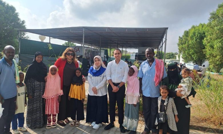 القافلة الطبية المصرية في جيبوتي