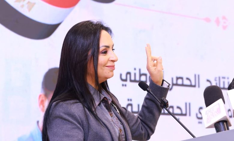 الدكتورة مايا مرسي وزيرة التضامن الاجتماعي