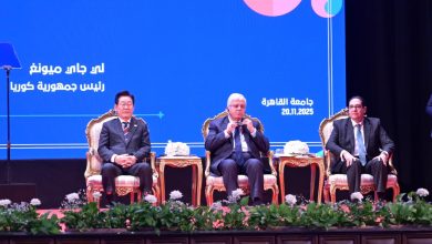 صورة جامعة القاهرة قبلة الزعماء… الرئيس الكوري يكتب صفحة جديدة في العلاقات المصرية الكورية