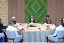 صورة الرئيس “السيسي” يشيد بوعي وثقافة طلاب جامعة القاهرة