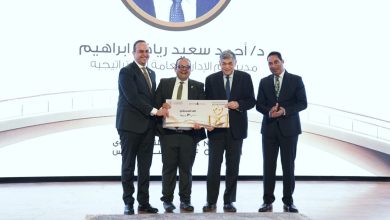 صورة على هامش المؤتمر السنوى السادس للرعاية الصحية..إعلان الفائزين بجوائز التميز