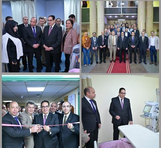 الدكتور محمد سامي عبدالصادق رئيس جامعة القاهرة يفتتح عمليات التجديد والتطوير بمستشفى قصر العيني التعليمي الجديد "الفرنساوي"