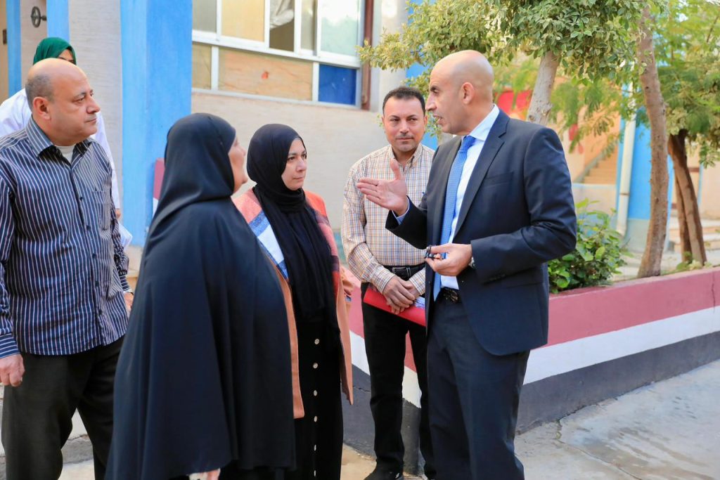 وزير التربية والتعليم يتفقد مدارس دمياط 