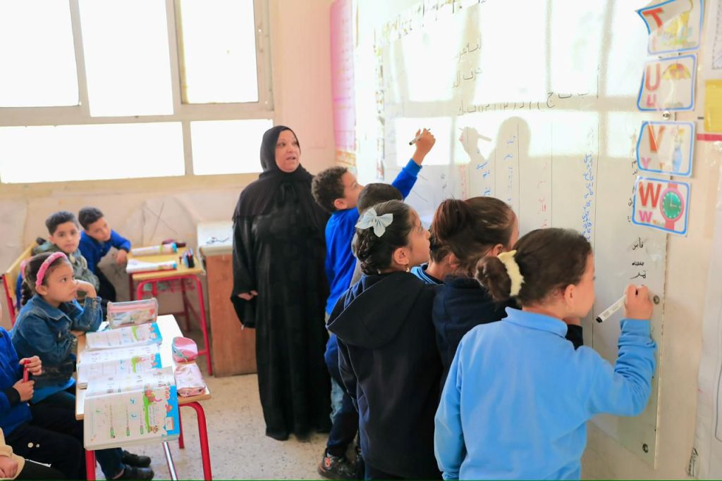 وزير التربية والتعليم يتفقد مدارس دمياط