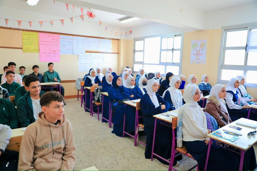 وزير التربية والتعليم يتفقد مدارس دمياط