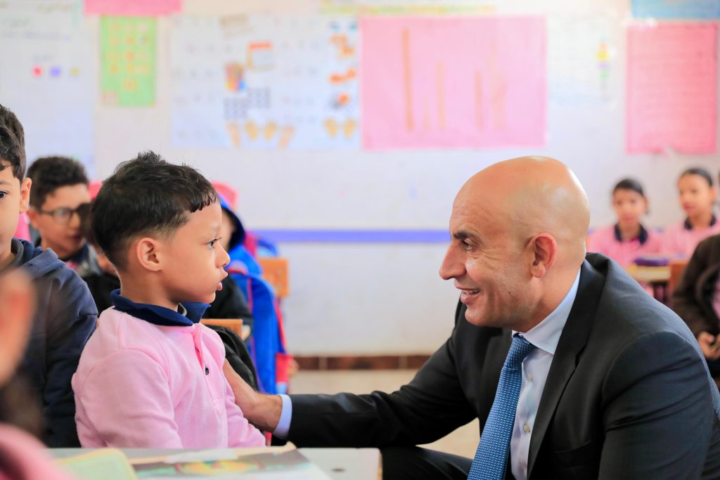 وزير التربية والتعليم يتفقد مدارس دمياط