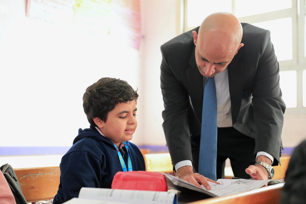 وزير التربية والتعليم يتفقد مدارس دمياط