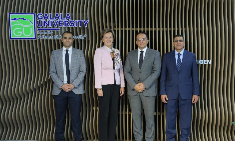 جامعة الجلالة اليوم سعادة السفيرة أنجلينا إيخهورست، رئيسة بعثة الاتحاد الأوروبي في مصر