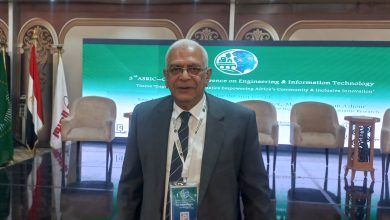 صورة رئيس “مركز التميّز الأفريقي لنقل التكنولوجيا” فى حوار خاص لنافذة مصر البلد