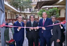 صورة رئيس جامعة القاهرة يفتتح مشروعات تطوير كبرى بقصر العيني