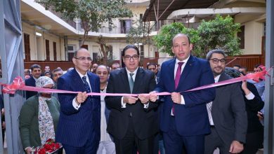 صورة رئيس جامعة القاهرة يفتتح مشروعات تطوير كبرى بقصر العيني