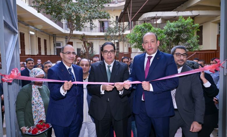 رئيس جامعة القاهرة يفتتح مشروعات تطوير كبرى بقصر العيني