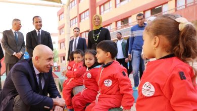 صورة وزير التربية والتعليم ومحافظ أسوان يواصلان جولتهما التفقدية بالمدارس