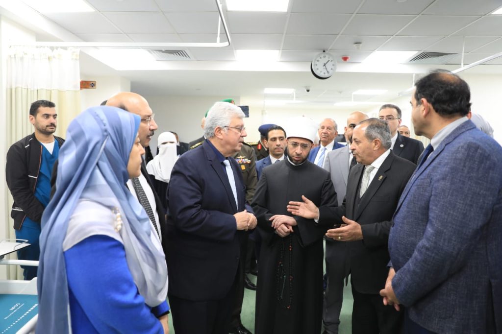افتتاح "مستشفى جامعة بورسعيد"