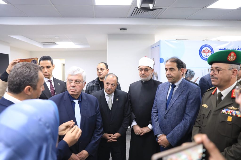 افتتاح "مستشفى جامعة بورسعيد"