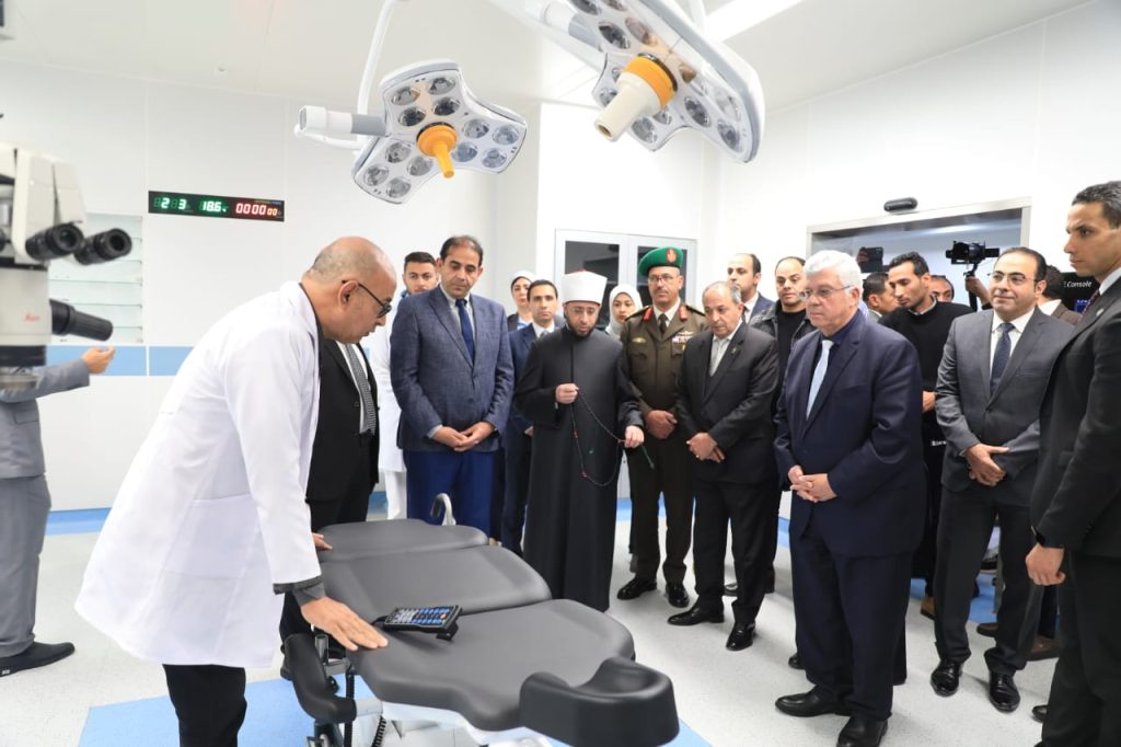 افتتاح "مستشفى جامعة بورسعيد"