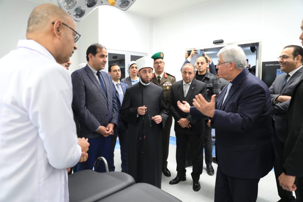 افتتاح "مستشفى جامعة بورسعيد"