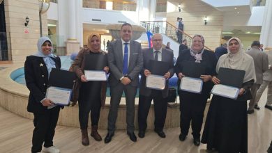 صورة وزير الصحة الدكتور عمرو مصطفى فى «يوم الوفاء»