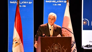 صورة وزير التعليم العالي: جامعة “حلوان” نموذج متكامل ورمز للتميز والإبداع