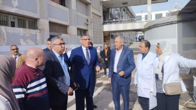 صورة جولة ميدانية لمحافظ الجيزة لمتابعة رفع كفاءة “مستشفى 6 أكتوبر المركزي”