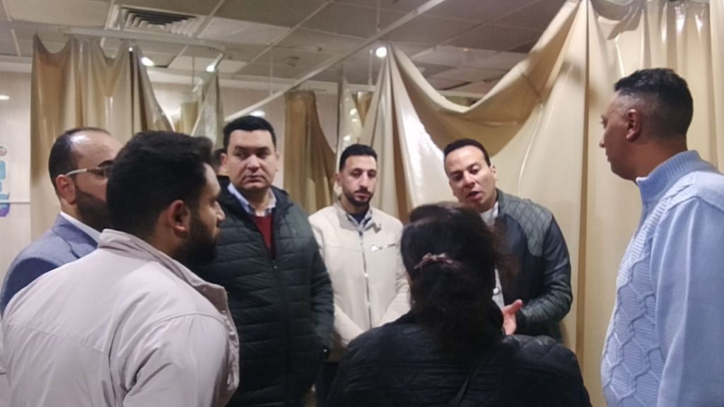 وكيل صحة البحيرة يتفقد مستشفى كفر الدوار العام