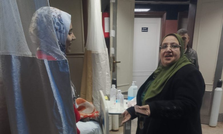 الدكتورة نهى خليل مدير مستشفى أمراض الباطنة بكلية طب قصر العيني