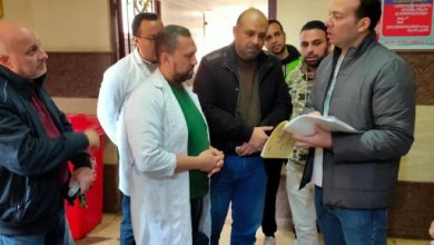 صورة وكيل صحة البحيرة يتابع سير العمل بمستشفى الرحمانية ويوجّه بتلافي الملاحظات