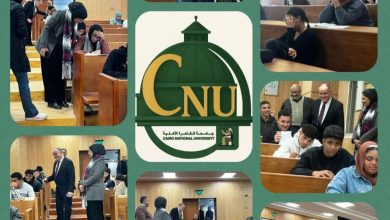 صورة انتظام لجان امتحانات الفصل الدراسي الأول بكليات جامعة القاهرة الأهلية