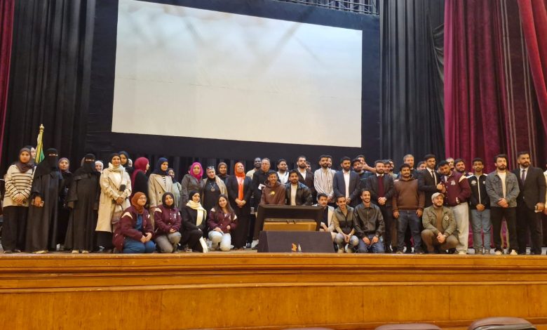 استعدادات كلية طب قصر العيني بحفل تخرج الطلاب الوافدين