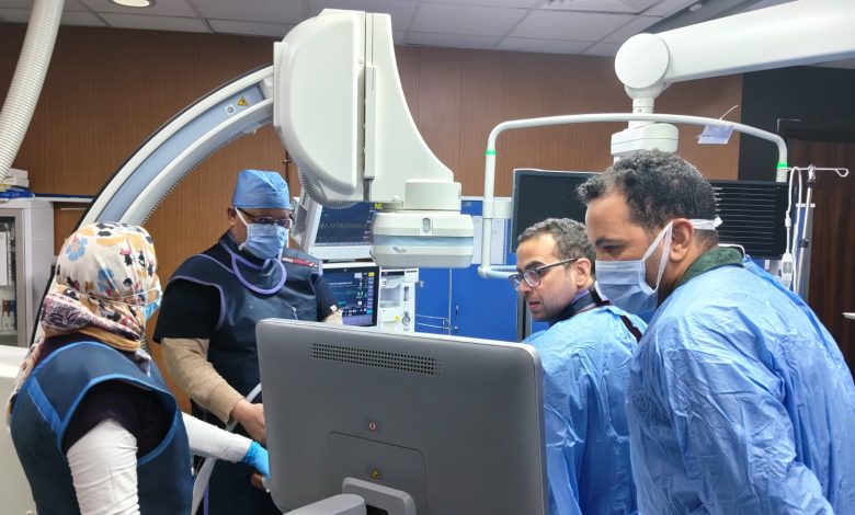 نجاح إجراء 4 حالات قسطرة مخية بمستشفى طيبة التخصصي