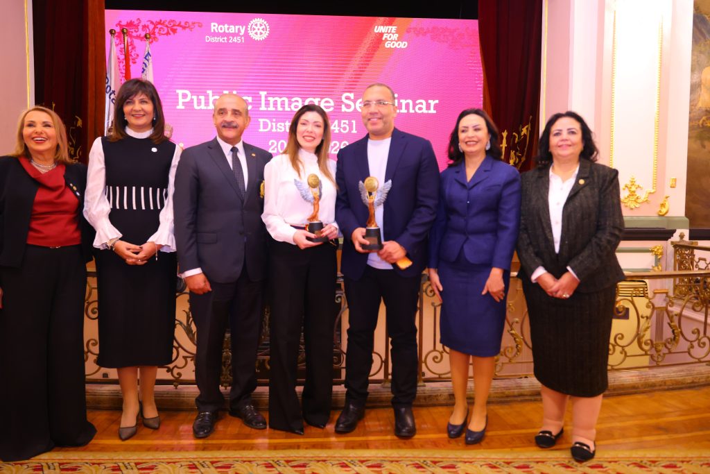 وزيرة التضامن تشهد مؤتمر «الصورة العامة» لروتاري مصر