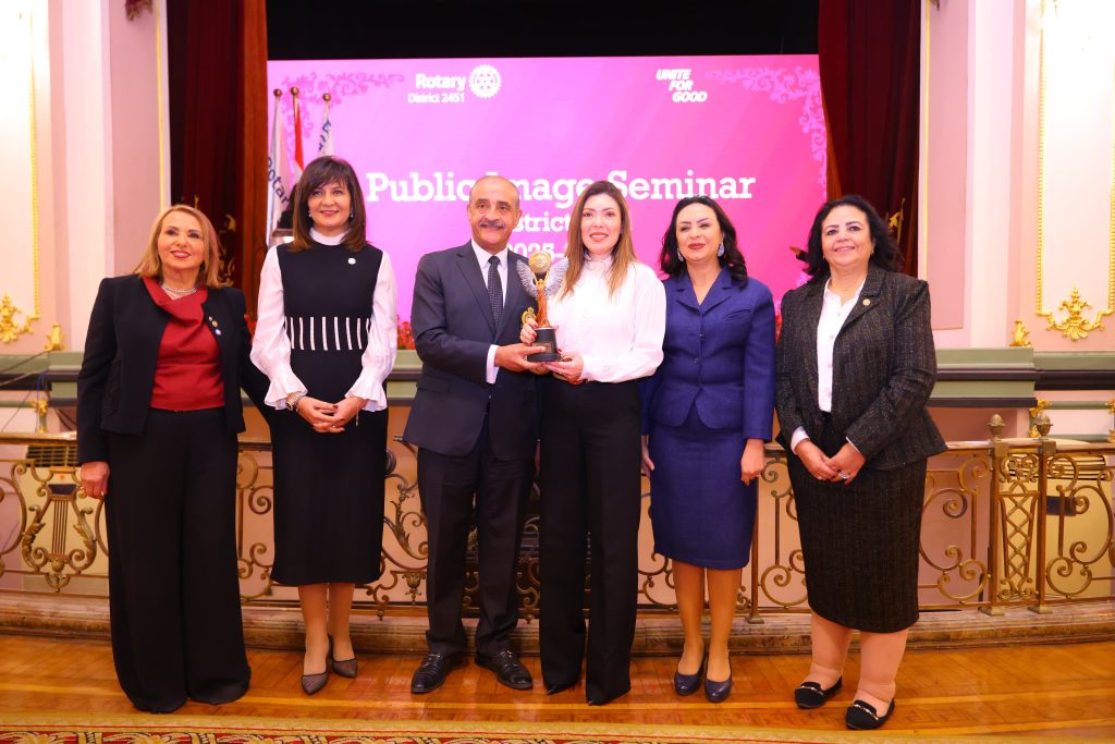 وزيرة التضامن تشهد مؤتمر «الصورة العامة» لروتاري مصر