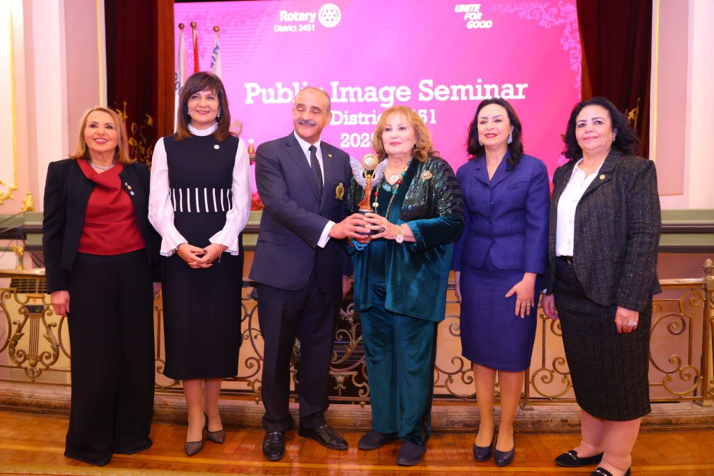 وزيرة التضامن تشهد مؤتمر «الصورة العامة» لروتاري مصر