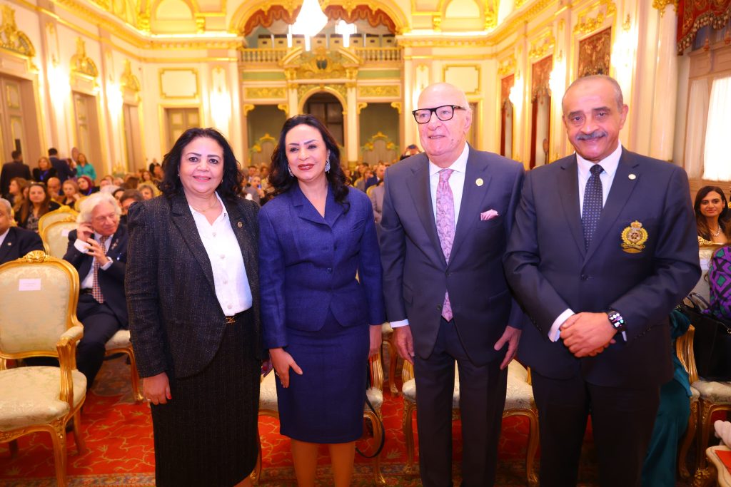 وزيرة التضامن تشهد مؤتمر «الصورة العامة» لروتاري مصر