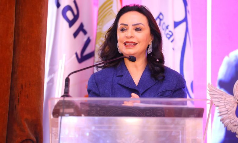 وزيرة التضامن تشهد مؤتمر «الصورة العامة» لروتاري مصر